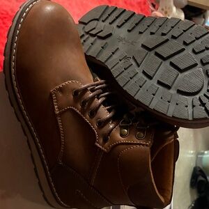 Men's Brown Leather Boots